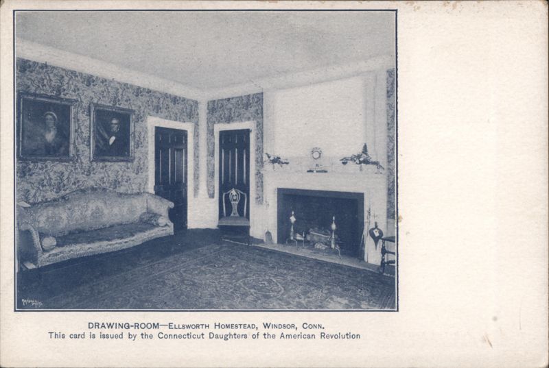 Drawing-Room, Ellsworth Homestead Windsor Connecticut