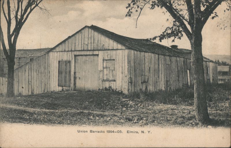 Union Barracks 1864-05 Elmira New York