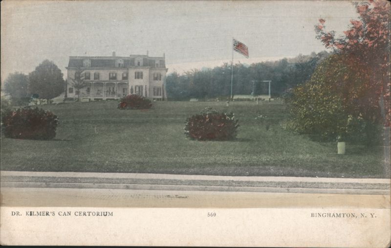 Dr. Kilmer's Can Certorium Building and Grounds Binghamton New York