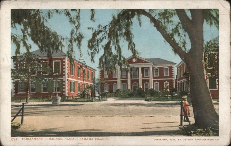 Parliament Buildings, Nassau Bahamas Caribbean Islands