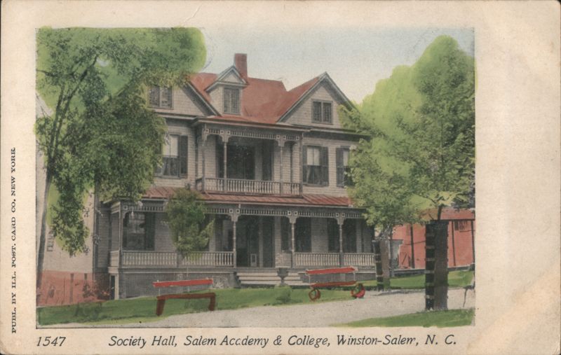 Society Hall, Salem Academy & College Winston-Salem North Carolina