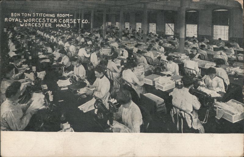 Bon Ton Stitching Room, Royal Worcester Corset Co.