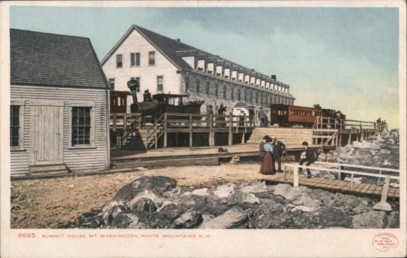 Summit House and Cog Railway, Mt. Washington Mount Washington New Hampshire