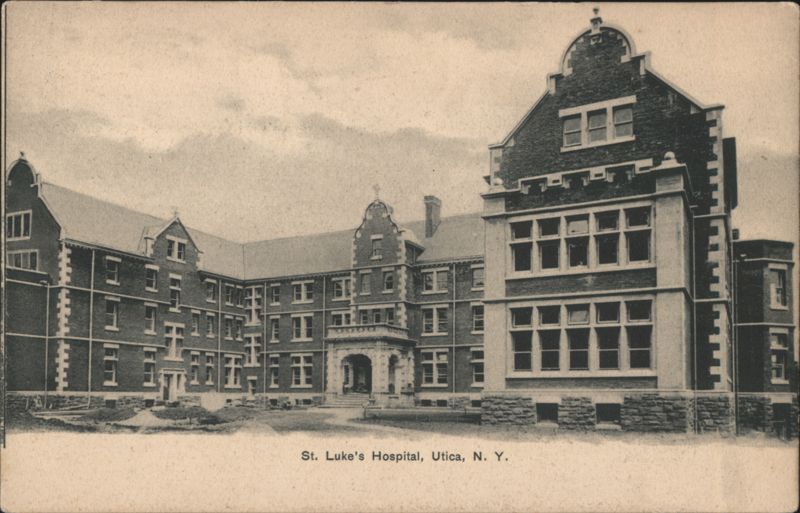 St. Luke's Hospital Exterior Utica New York