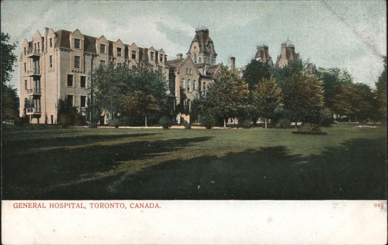 General Hospital Building and Landscaped Grounds Toronto Canada