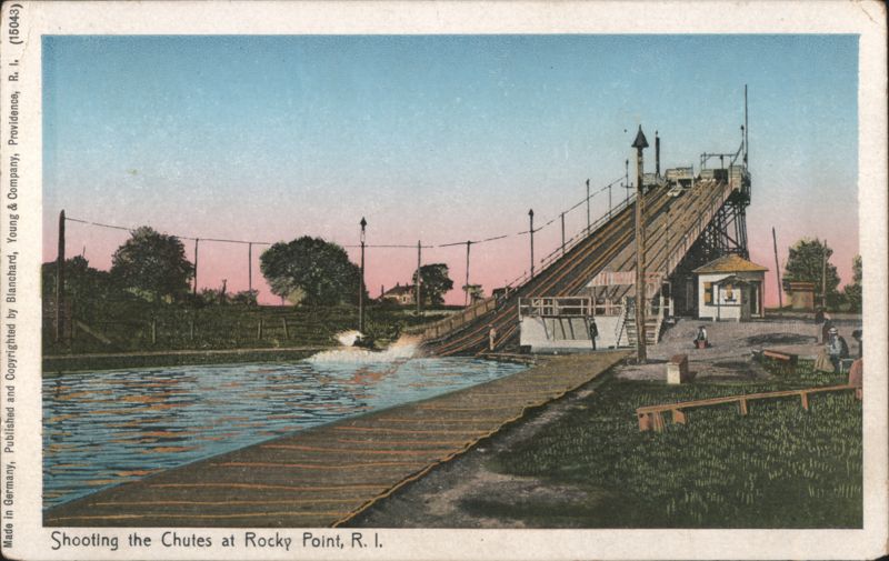 Shooting the Chutes at Rocky Point Rhode Island