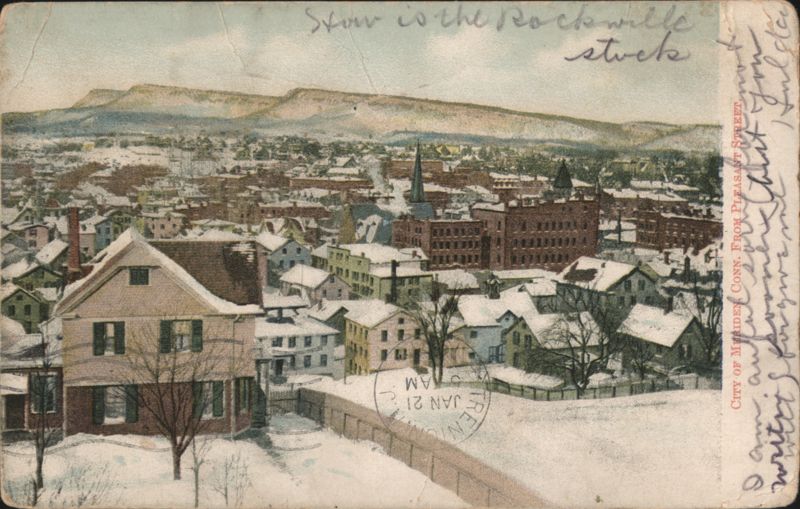 View from Pleasant Street, Meriden