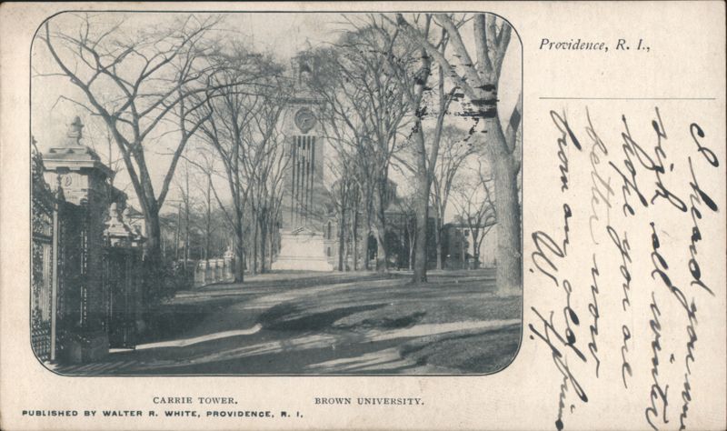 Carrie Tower at Brown University Providence Rhode Island