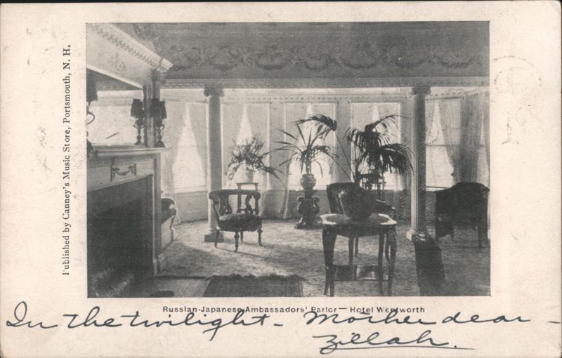Russian-Japanese Ambassadors' Parlor, Hotel Wentworth