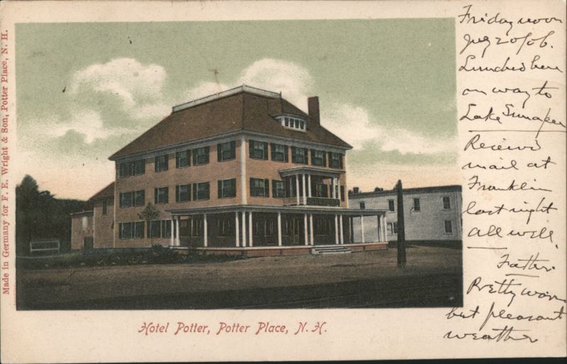 Hotel Potter with Wrap-around Porch
