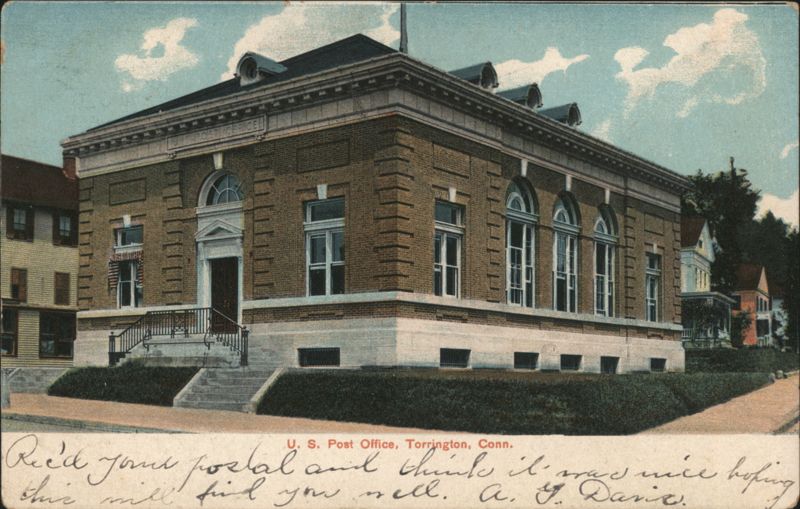 U.S. Post Office Building Torrington Connecticut