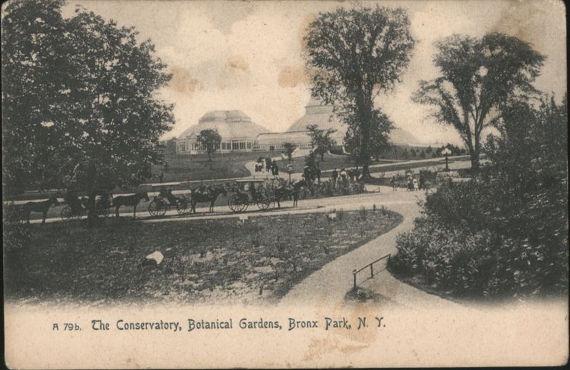 The Conservatory, Botanical Gardens, Bronx Park New York