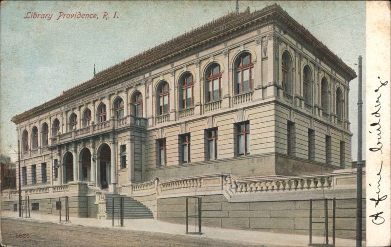 Public Library Building Providence Rhode Island