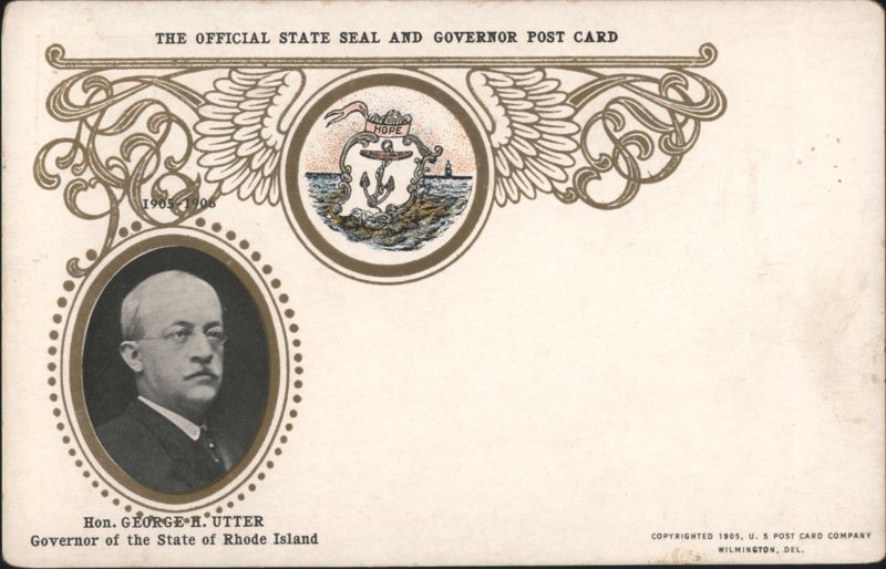 Hon. George H. Utter, Governor of Rhode Island, 1905-1906