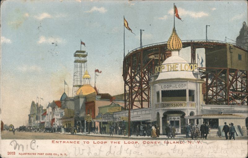 Entrance to Loop the Loop, Coney Island