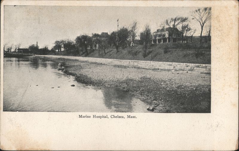 Marine Hospital Shoreline and Buildings