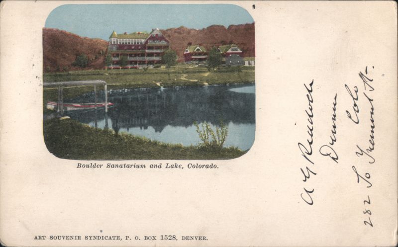 Boulder Sanatarium and Lake