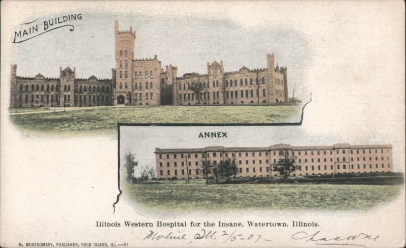 Illinois Western Hospital for the Insane Main & Annex