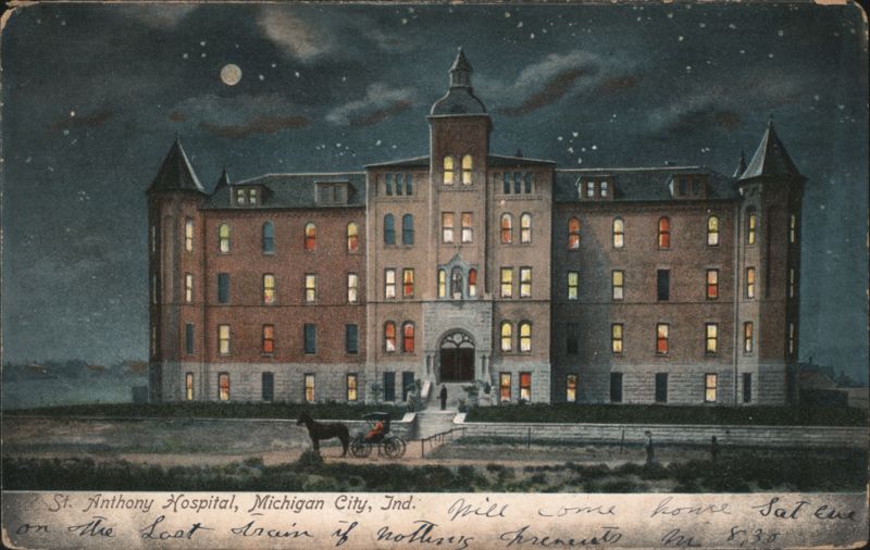 St. Anthony Hospital at Night