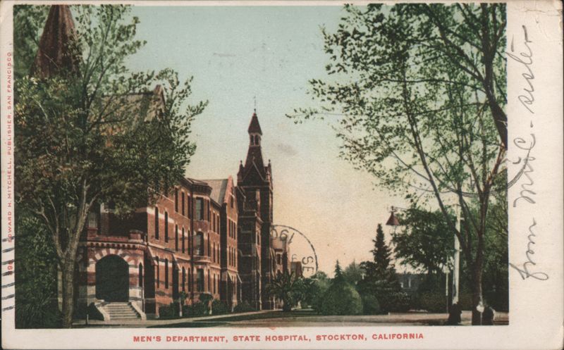 Men's Department, State Hospital