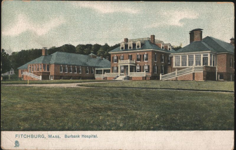 Burbank Hospital Red Brick Buildings