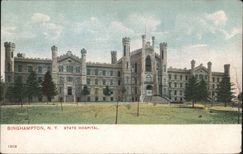 Binghamton State Hospital Gothic Revival Building