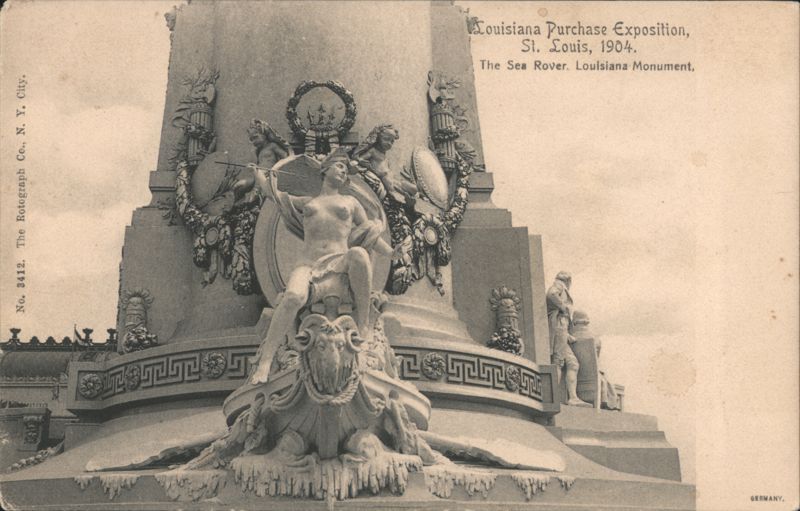 The Sea Rover, Louisiana Monument, 1904 World's Fair