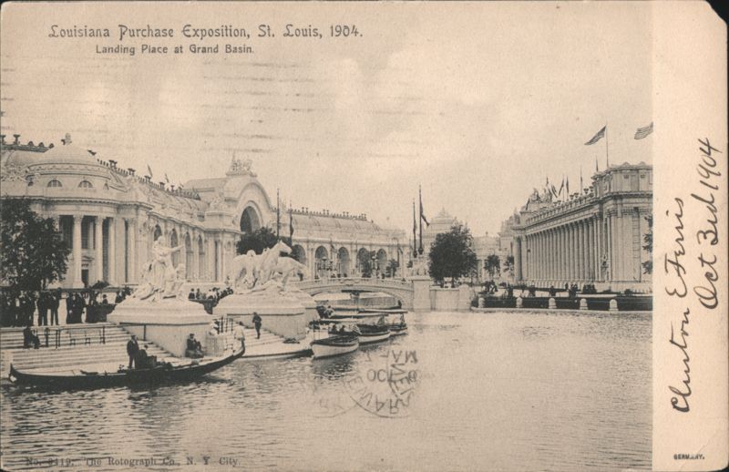 Landing Place at Grand Basin, 1904 World's Fair