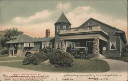 Casino Building Postcard