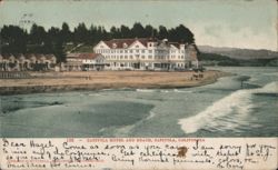 Capitola Hotel and Beach Postcard