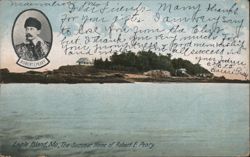 Eagle Island, Robert E. Peary Summer Home Postcard