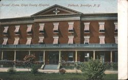 Nurses' Home, Kings County Hospital Postcard