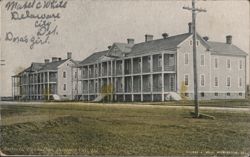 Barracks, Fort du Pont Postcard