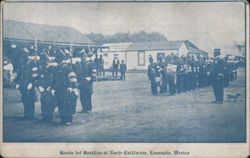 Banda del Batallon al Norte California Postcard