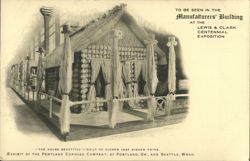 "The House Beautiful" Clover Leaf Binder Twine Exhibit Postcard