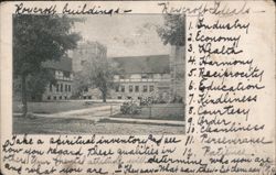 Roycroft Buildings and Roycroft Ideals Postcard