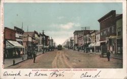 Eighth Street Looking Southwest Postcard