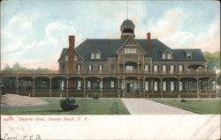 Ontario Hotel at Ontario Beach Postcard