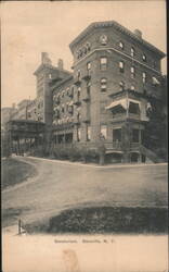 Sanatorium Building and Grounds Postcard