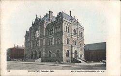 Post Office Building Postcard