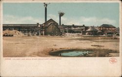 Calumet and Hecla Stamp Mills Postcard