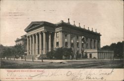 Sacramento County Court House Postcard