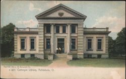 Carnegie Library Postcard