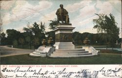 P. T. Barnum's Monument, Sea Side Park Postcard