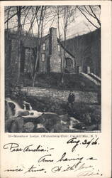 Moonhaw Lodge, Wutenberg Club, Catskill Mountains Postcard