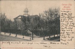 State Capitol Building and Surrounding Grounds Postcard