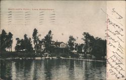 Bartlett's Hotel at Lake Minnetonka Postcard