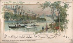 Main Lagoon and Palace of Liberal Arts, 1904 World's Fair Postcard