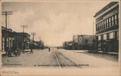 G Street Looking Toward Mexico Postcard