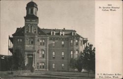 St. Ignatius Hospital with Central Domed Tower Postcard